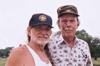 Willie Nelson and Max Booker