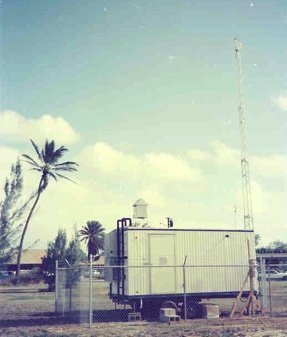 EPA Site #2 Kahului, HI Main Site with Hi-Vol Sampler, Met Tower & Echo Sounder