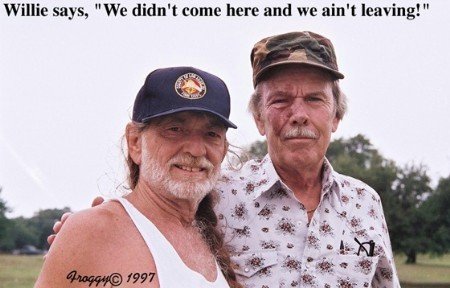 Willie Nelson and Max Booker