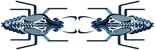 Blue Glass Bugs