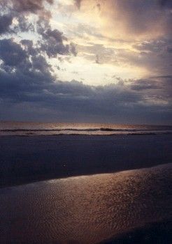 sunset over the Gulf of Mexico